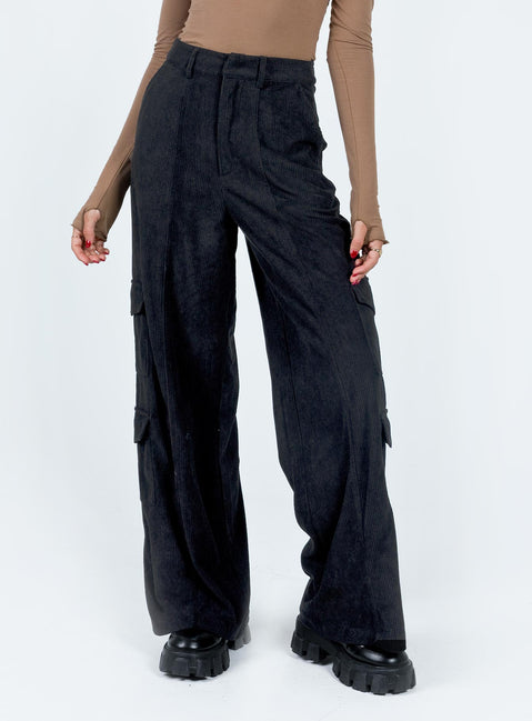 product Princess Polly  Bando Cargo Pants Black