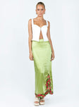 product Kenzie Maxi Skirt Green Princess Polly  Maxi 