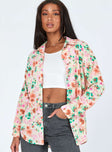 Princess Polly  Jaelin Shirt Floral Multi