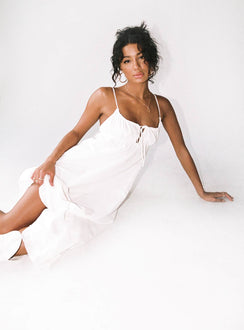 product Princess Polly Asymmetric Neckline  Empress Of Love Maxi Dress White