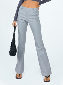 product Princess Polly High Waisted Pants High Waisted Pants High Waisted Pants  Ziranda Pants Grey