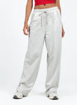 Princess Polly mid-rise  Lanter Pants Grey Marle