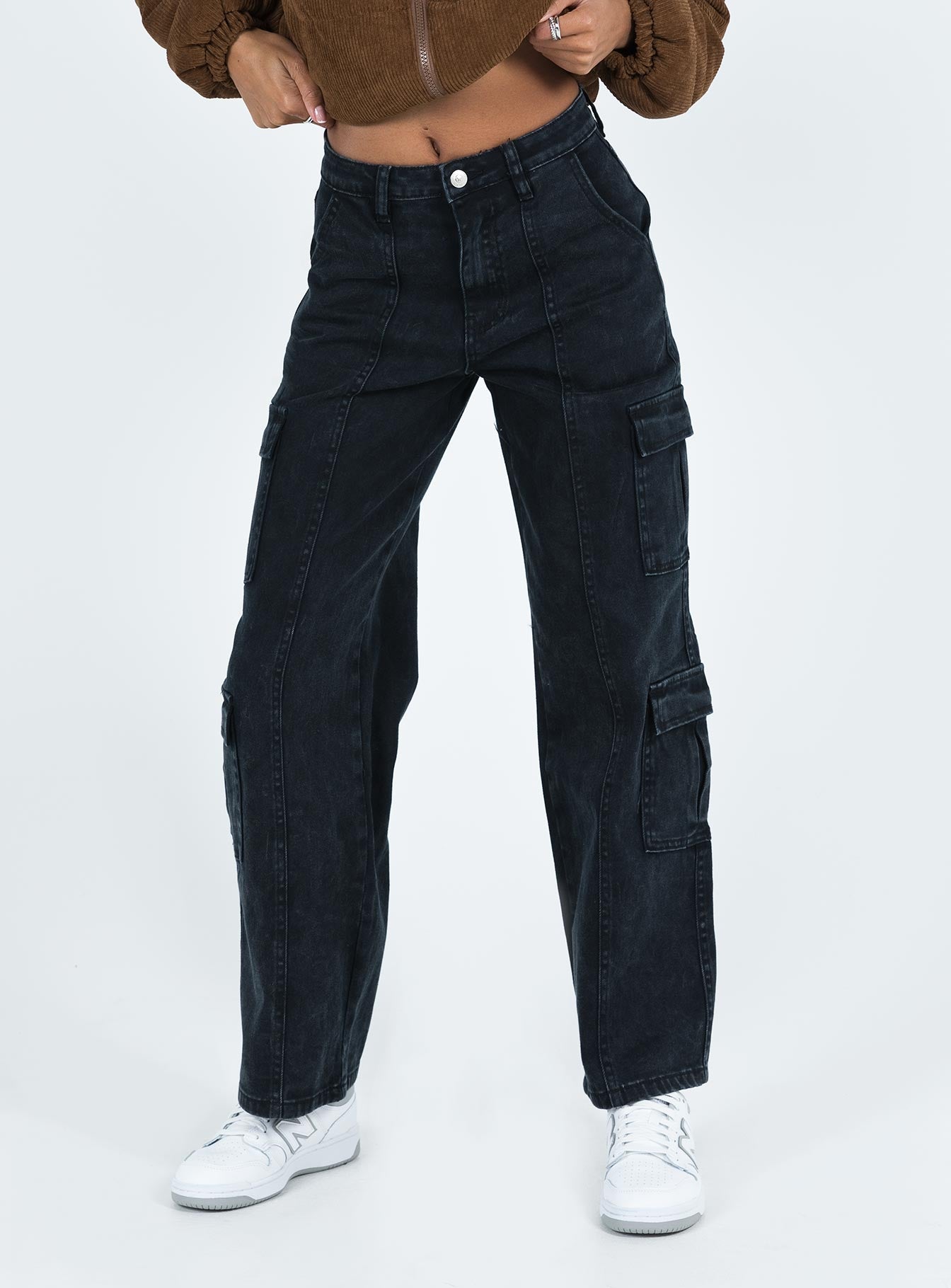 Black utility 2024 jeans womens