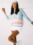 Over The Horizon Sweater Blue Princess Polly  long 