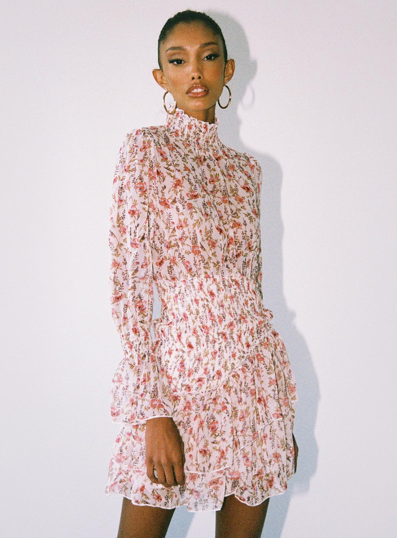 product Princess Polly High Neck  Guetta Mini Dress White