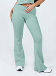 Princess Polly   Hutchies Knit Pant Green