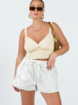 Clark Shorts White Princess Polly mid-rise 