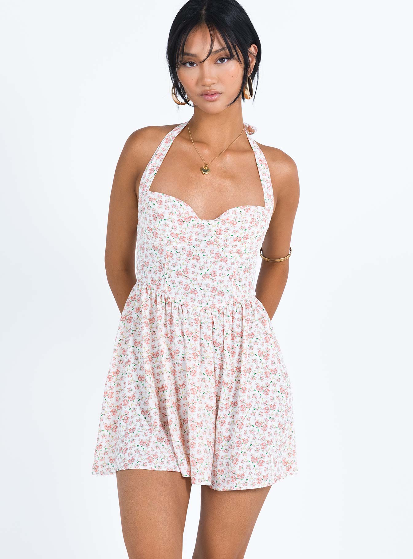 Mini dress outlet flower