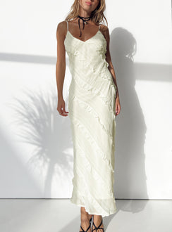 product Princess Polly Crew Neck Crew Neck  Lars Maxi Dress Yellow