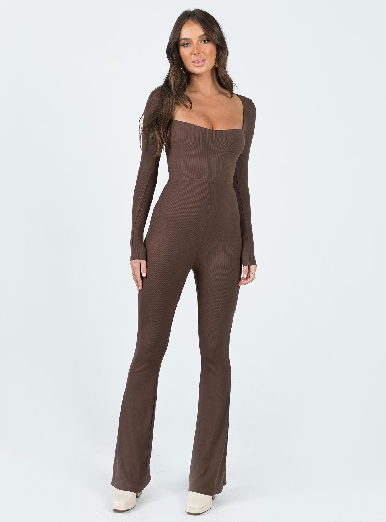 Devera Jumpsuit Brown