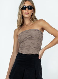 product Princess Polly  Cecile Strapless Top Brown