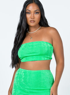 product Princess Polly  Maci Strapless Top Green