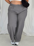 Princess Polly   Betsy Pants Grey Curve