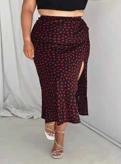 product Mabel Midi Skirt Curve Princess Polly  Midi Skirts 