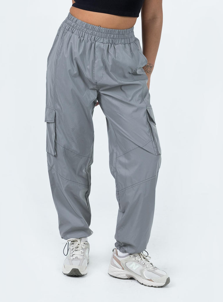 Princess Polly high-rise  Renni Pants Grey