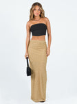 product Sewell Maxi Skirt Beige Princess Polly  Maxi 