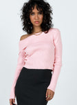 Brookman Sweater Pink Princess Polly  Cropped 