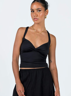 product Princess Polly Sleeveless Square Neck  Wandella Tank Black