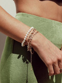 Just A Style Bracelet Set Gold