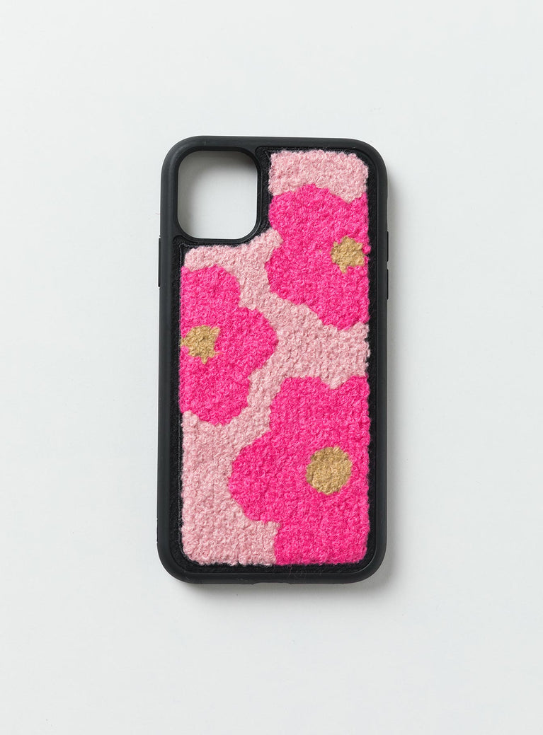 Klova Textured iPhone Case Pink