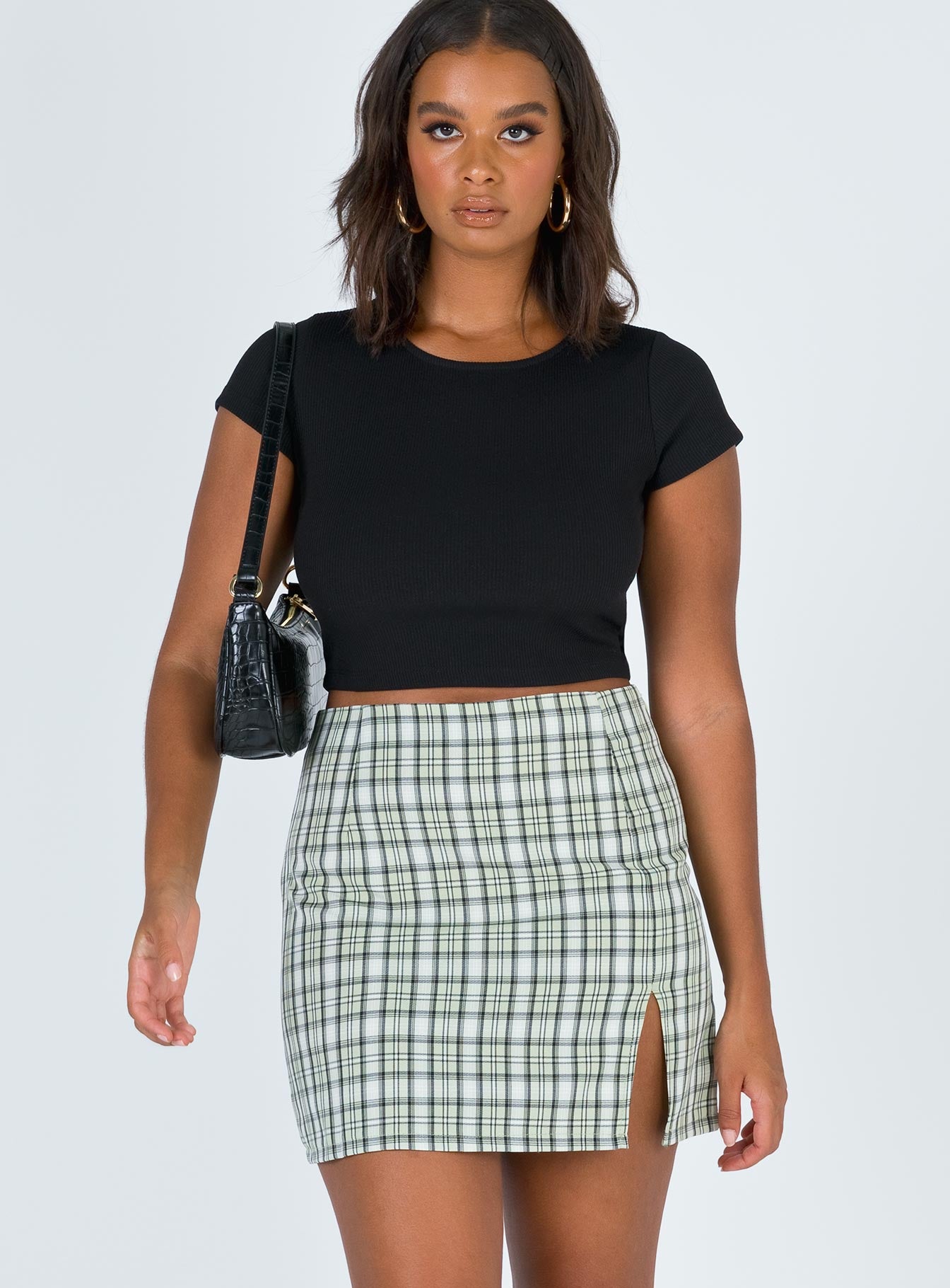 Checkered skirt princess polly best sale