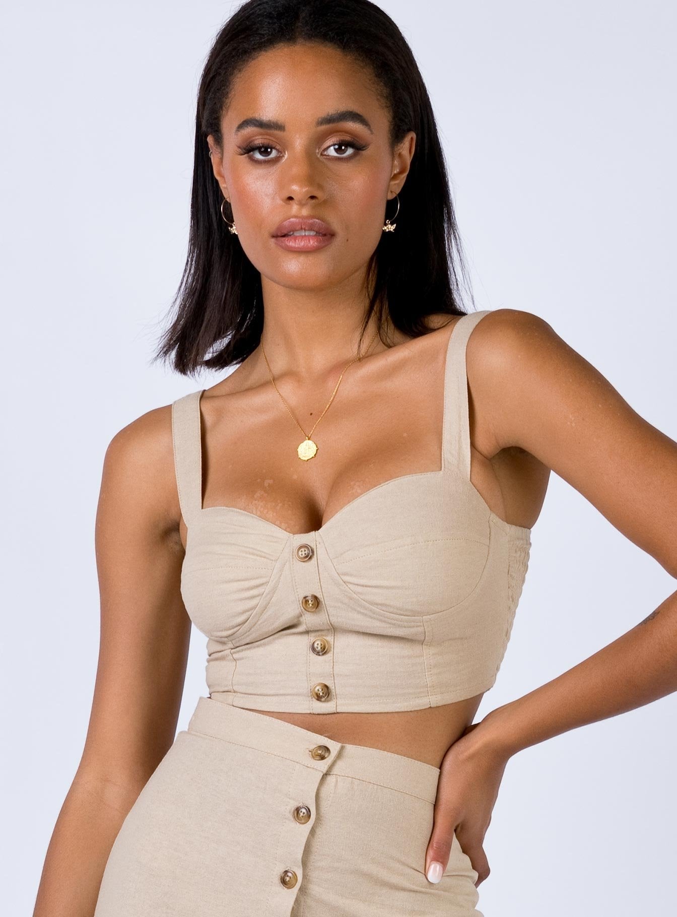 product Princess Polly Sleeveless Square Neck  Motel Viben Top