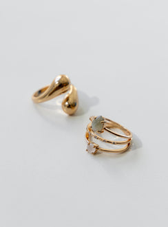 Chelo Ring Set Gold