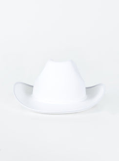 Headline Cowboy Hat White
