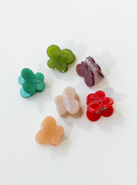 Leone Hair Clip Pack Multi