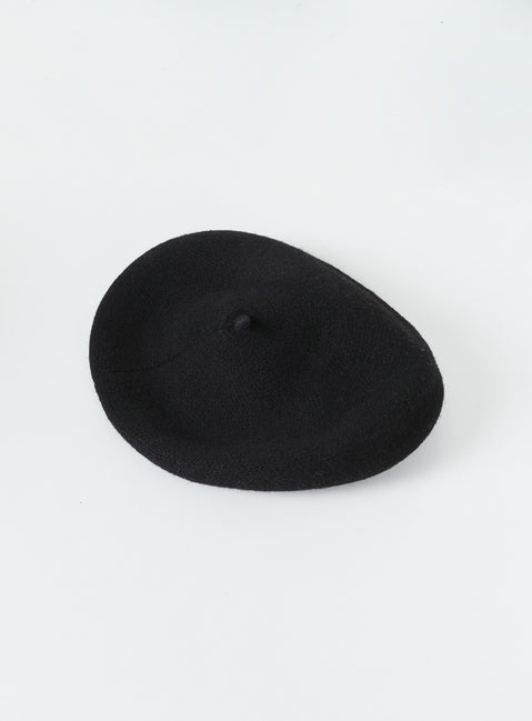 Beret 100% wool Soft knit material  Elasticated headband 