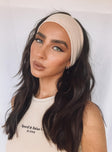 The Juney Headband Beige