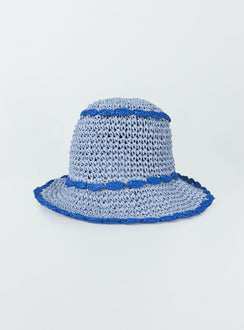 Bucket hat Crochet design Internal drawstring Wired brim