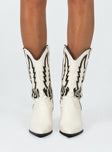 Billini Norva Boots Bone / Black