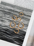 Yonce Earring Set Gold