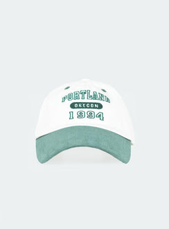 Cap Embroidered graphic Adjustable strap at back OSFM