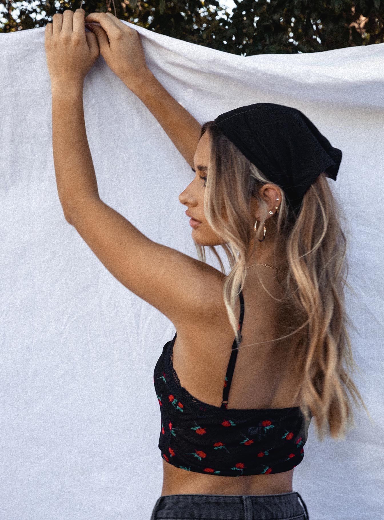 The Amalfi Headband Black