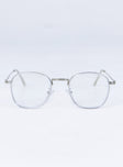 Bosley Blue Light Glasses Clear