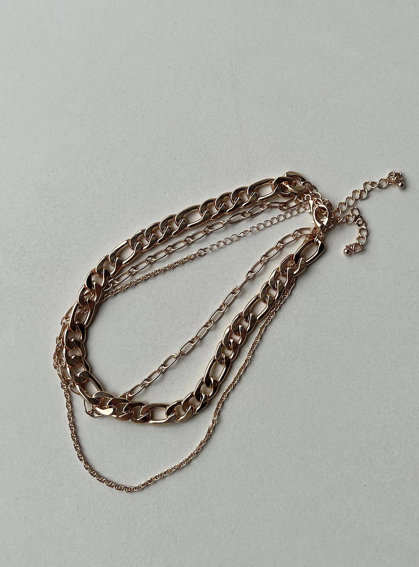 Trisha Necklace Set Gold