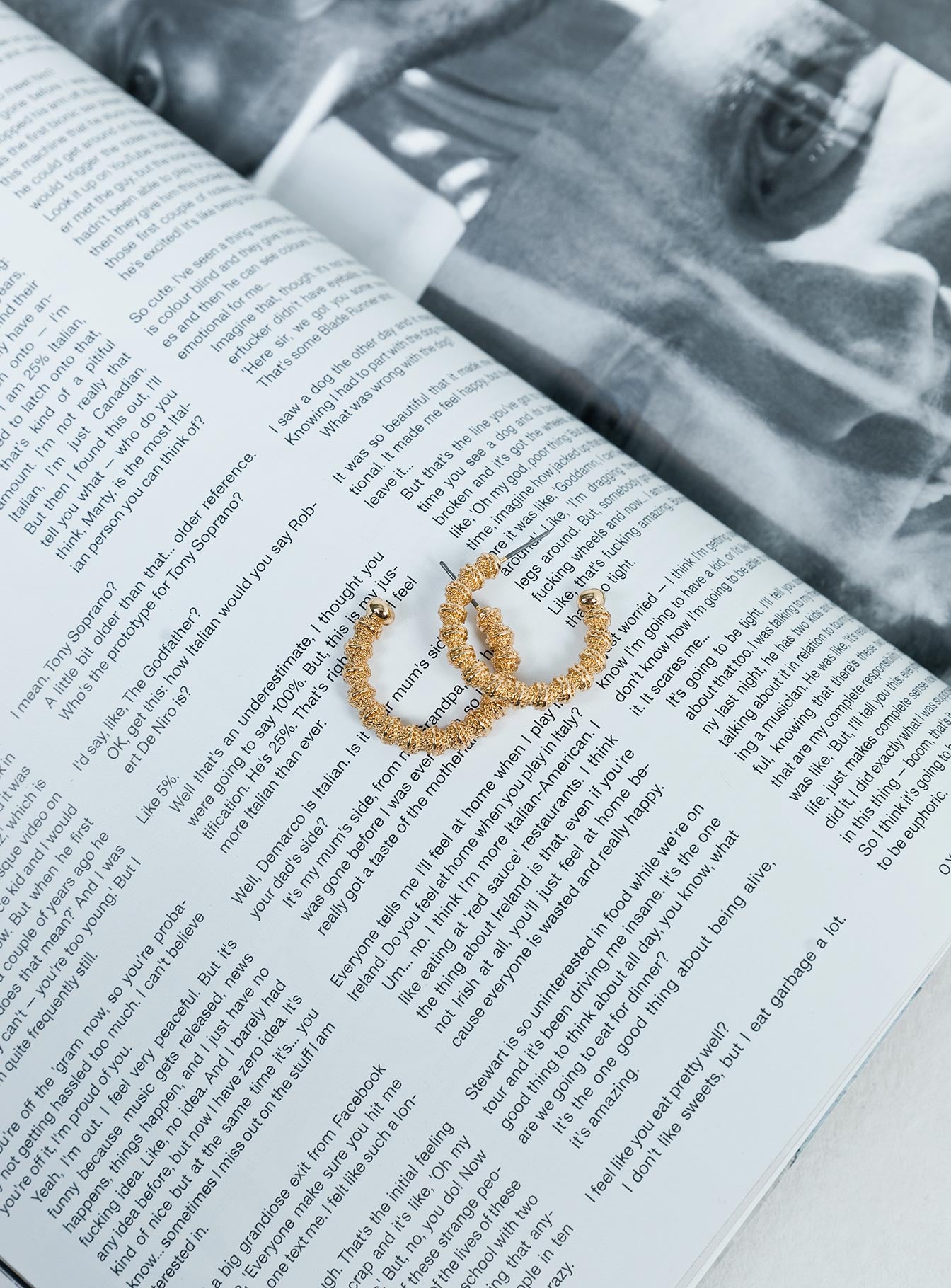 The Vina Hoop Earrings