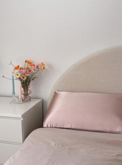 Pillowcase set Silky material Two pillowcases 