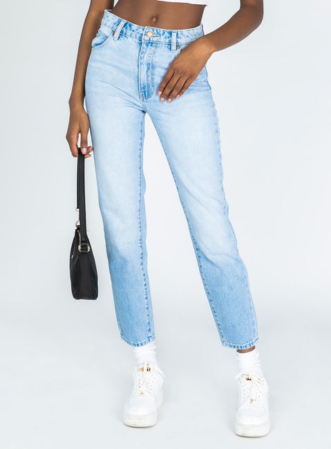 product Princess Polly High Waisted  Rollas Miller Skinny Horizon Denim