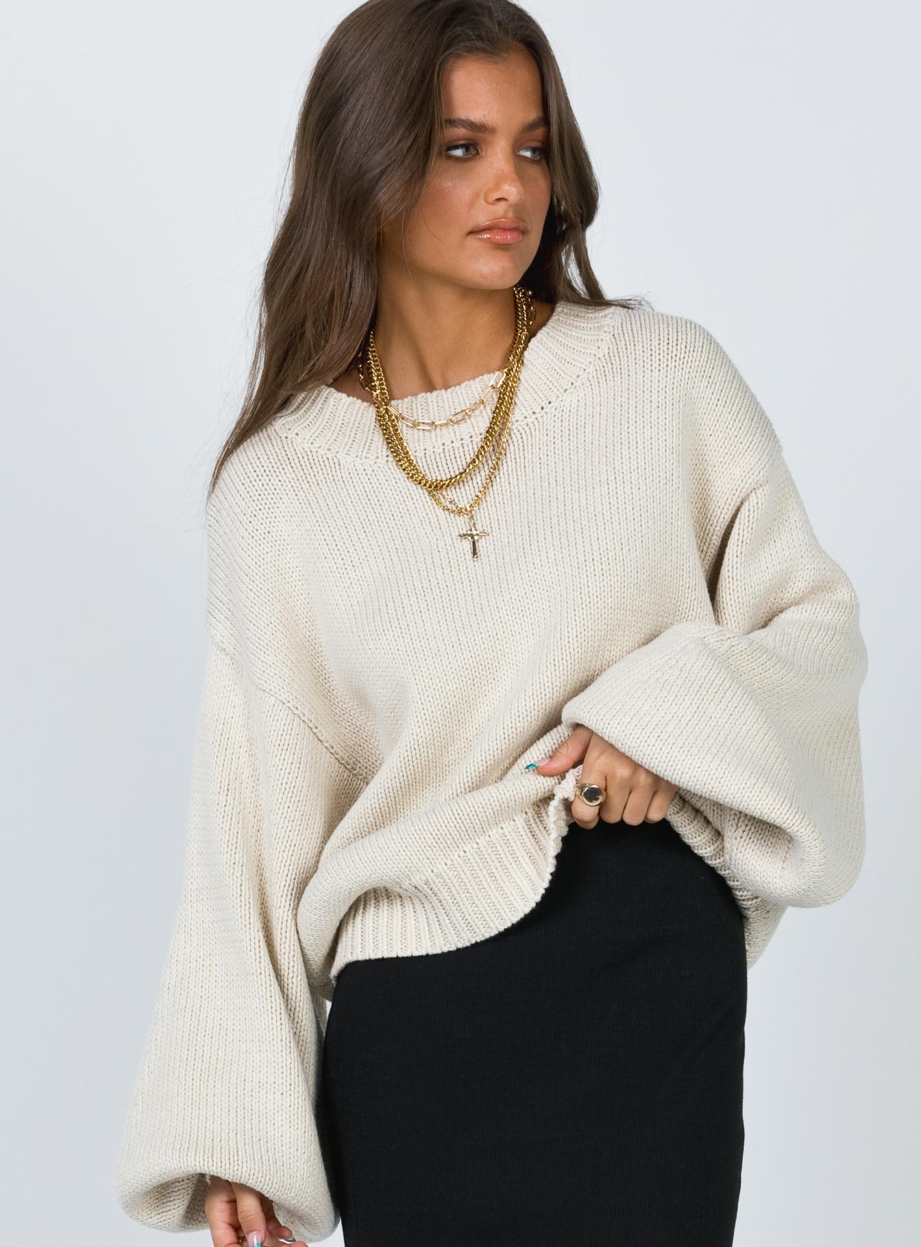 Beige sweaters 2024