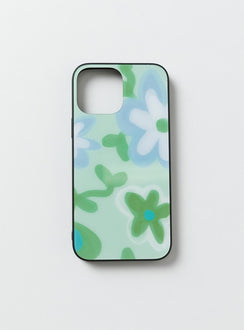 iPhone case Hard plastic back  Graphic print  Rubber sides 