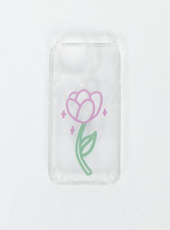 Issell Tulip iPhone Case Clear