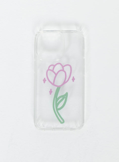 Issell Tulip iPhone Case Clear