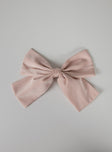 Aya Hair Bow Pink