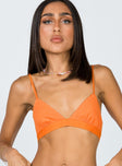 Austen Bralette Orange