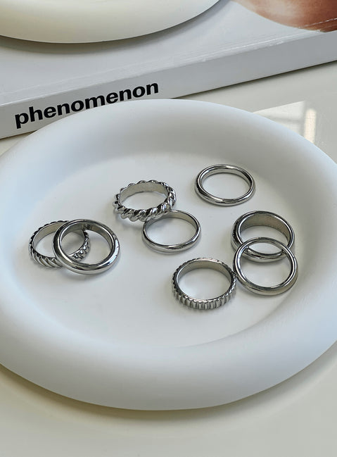 Strait Ring Pack Silver