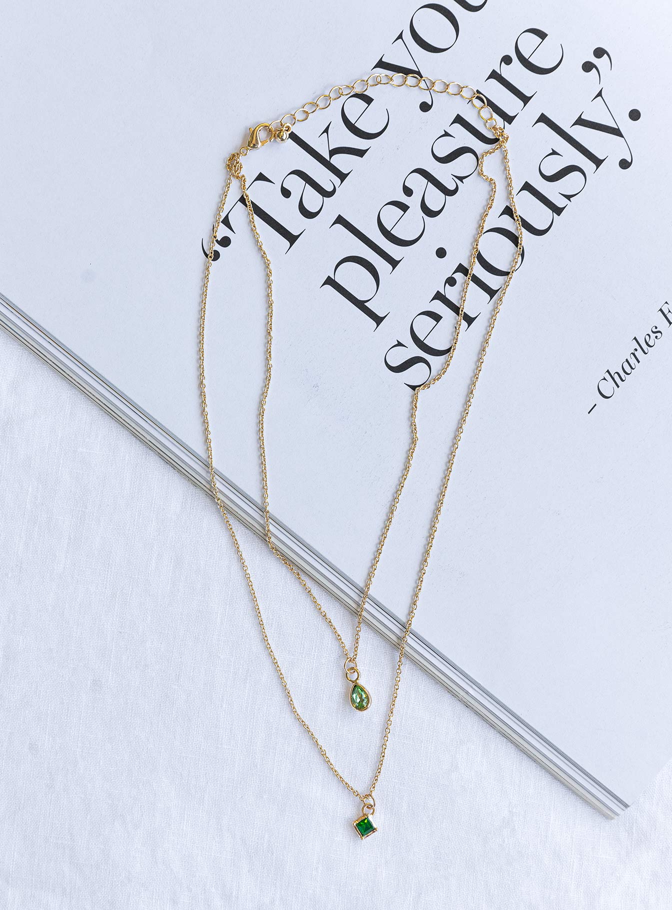 Willa Necklace Gold Eco