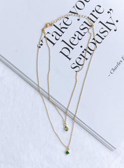 Willa Necklace Gold Eco